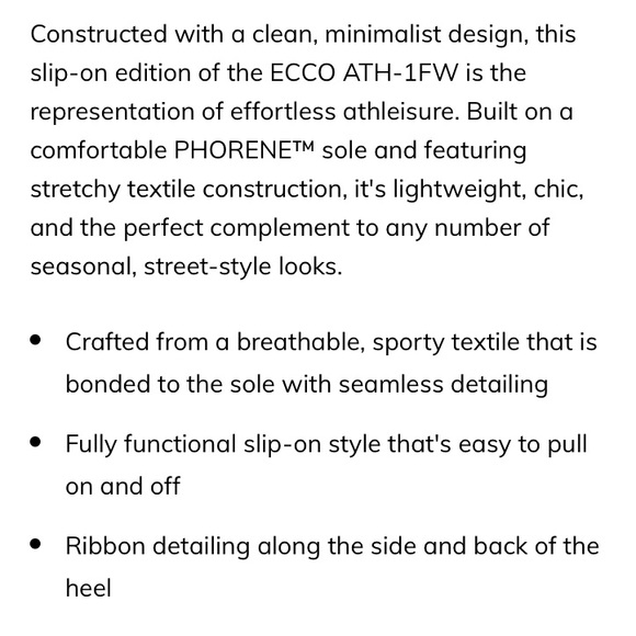 ECCO ATH-1FW WOMEN'S SLIP-ON SNEAKER - Picture 9 of 10